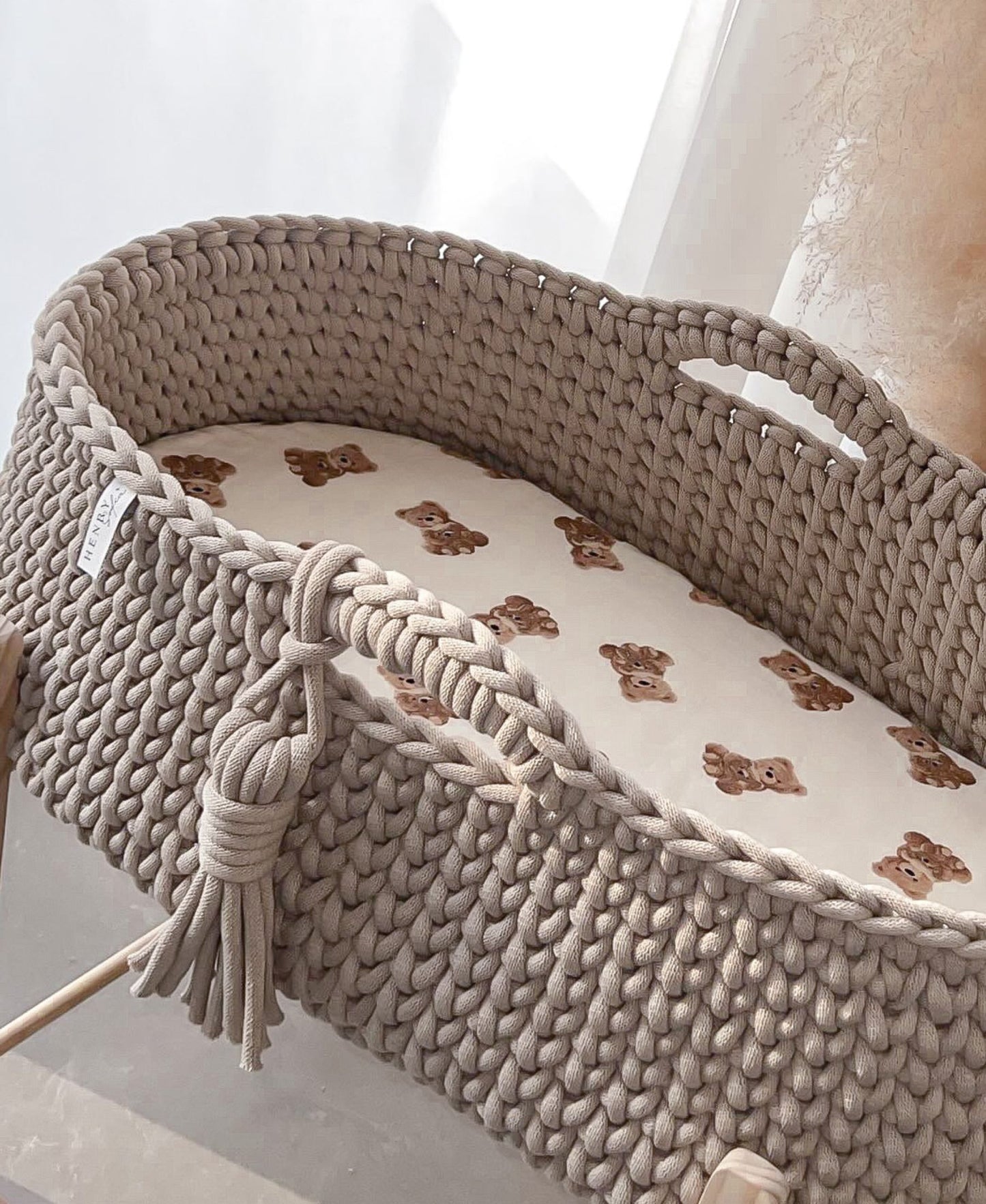 The Teddy Bear Muslin Swaddle - Mahbub