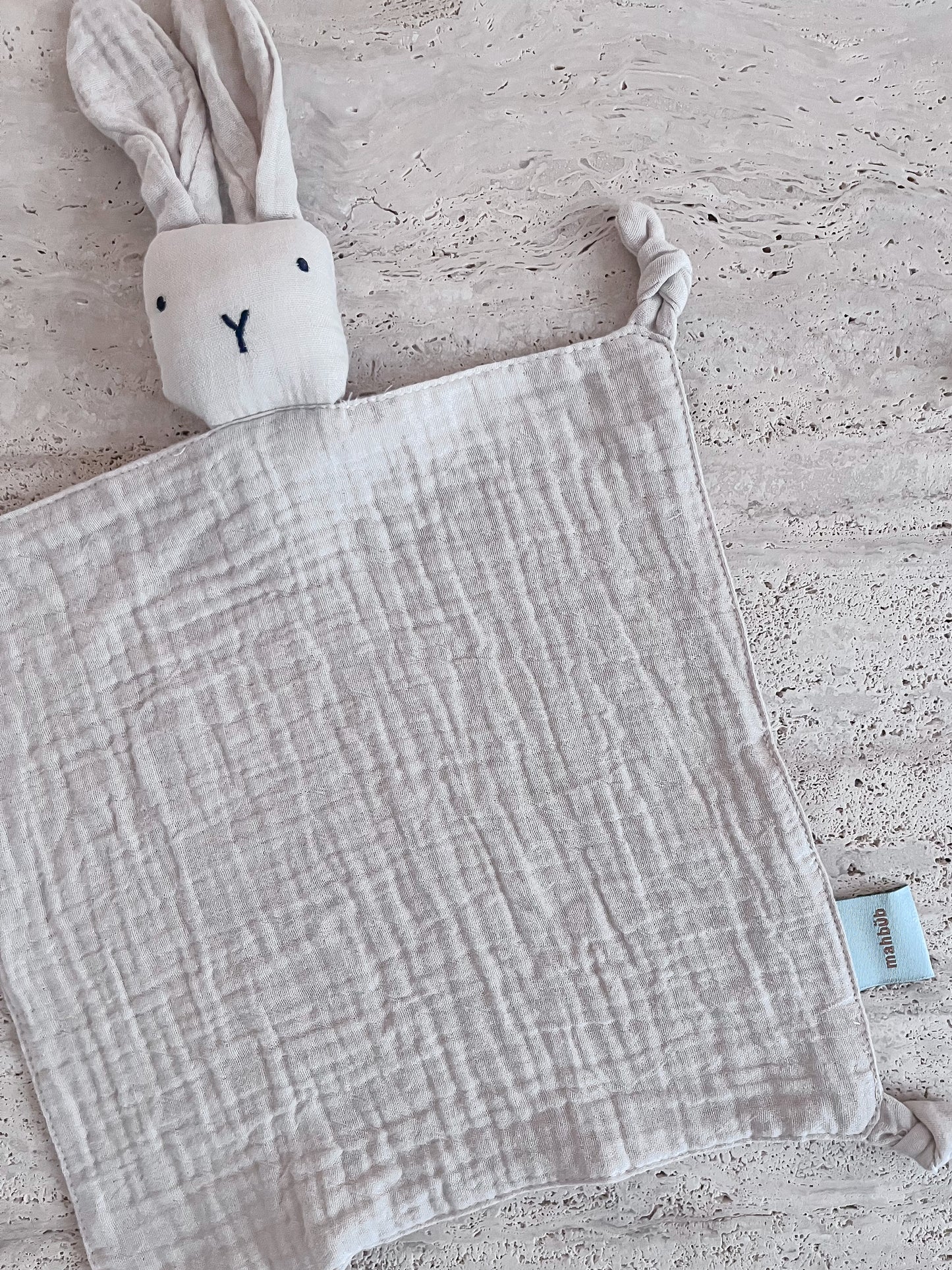 The Ecru Muslin Bunny Comforter - Mahbub