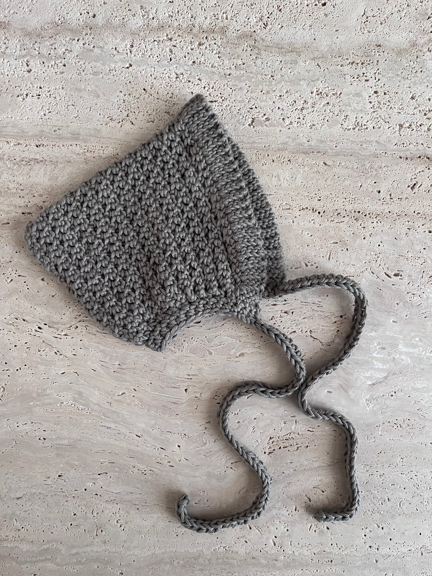 The Umber Crochet Baby Bonnet